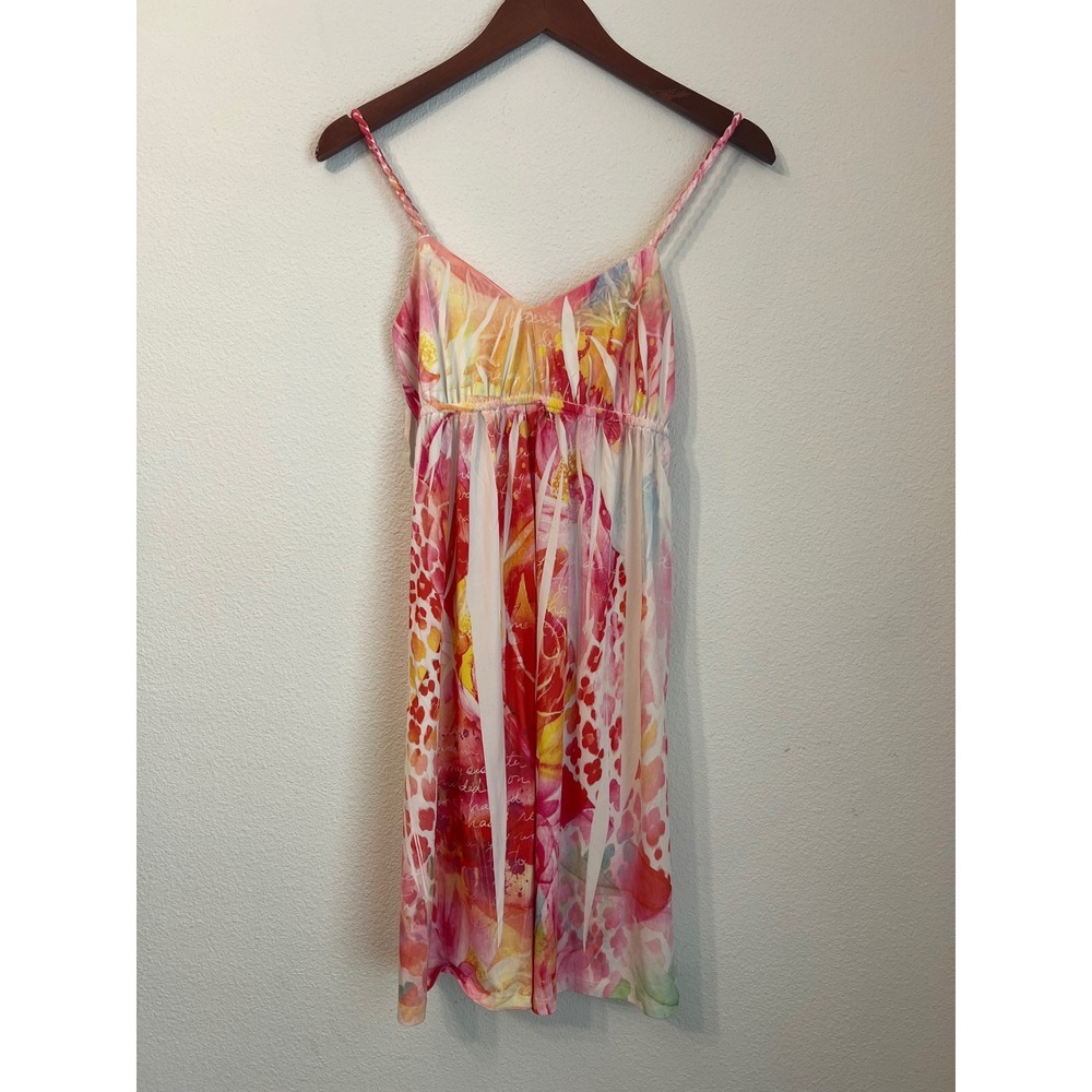 Body Central‎ Boutique Dress Floral Print Sleeveless Sundress Summer Casual